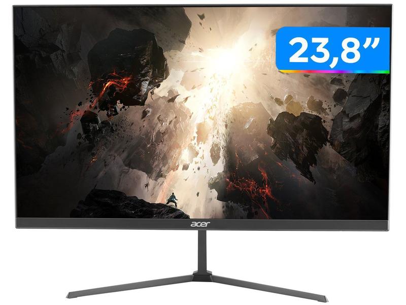 Monitor Gamer Acer Nitro KG240Y E3bix 23,8” - Full HD IPS 100Hz
